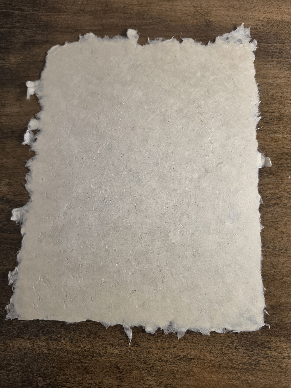 Handmade Deckle‑Edge Paper